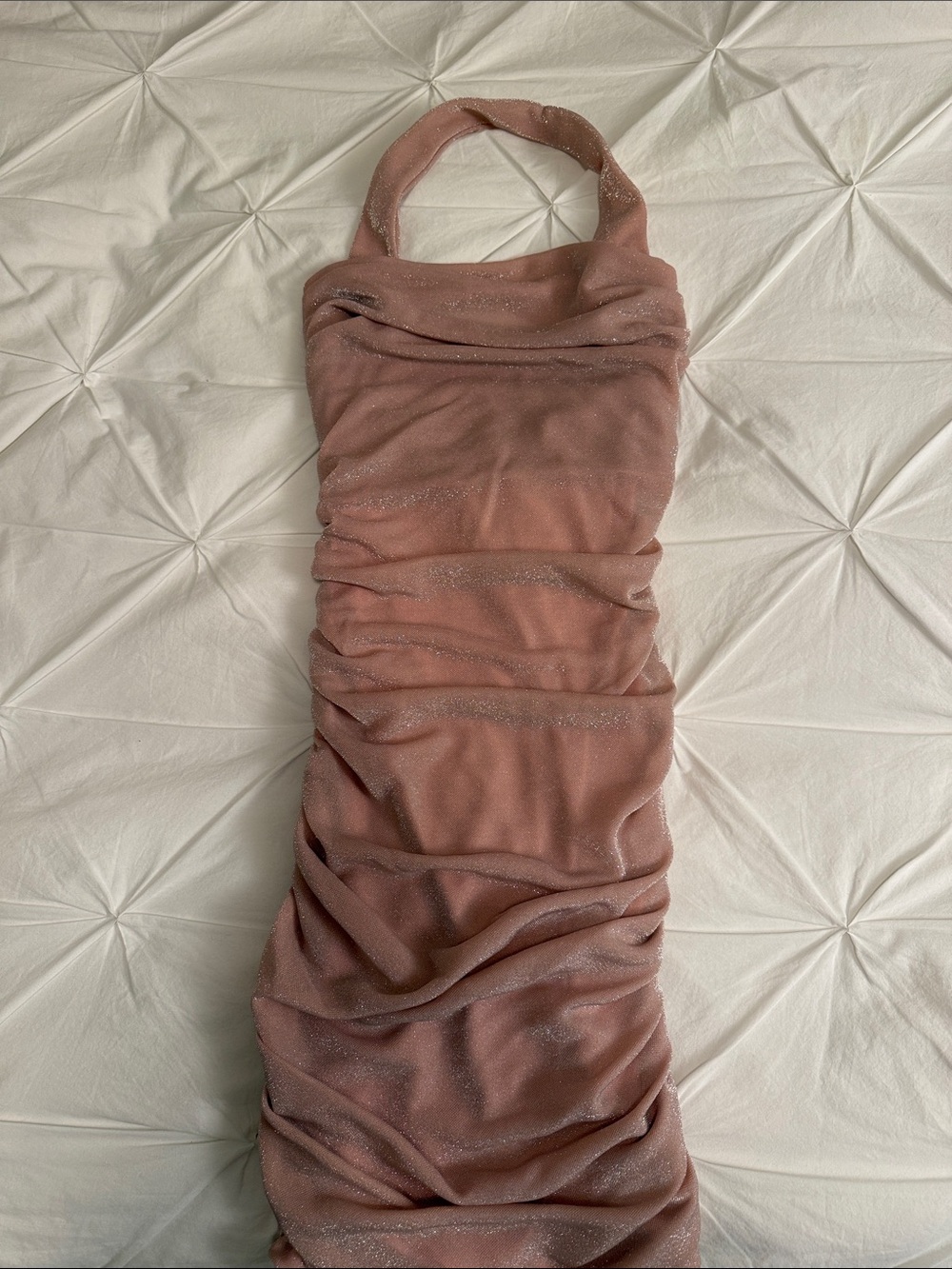 Oh Polly Ruched Bodycon Mini Dress